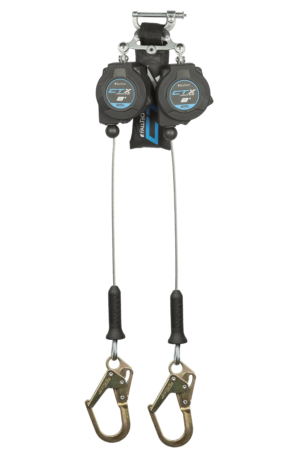 8' CTX™ Cable Class 2 Leading Edge Personal SRL-P, Twin-leg with