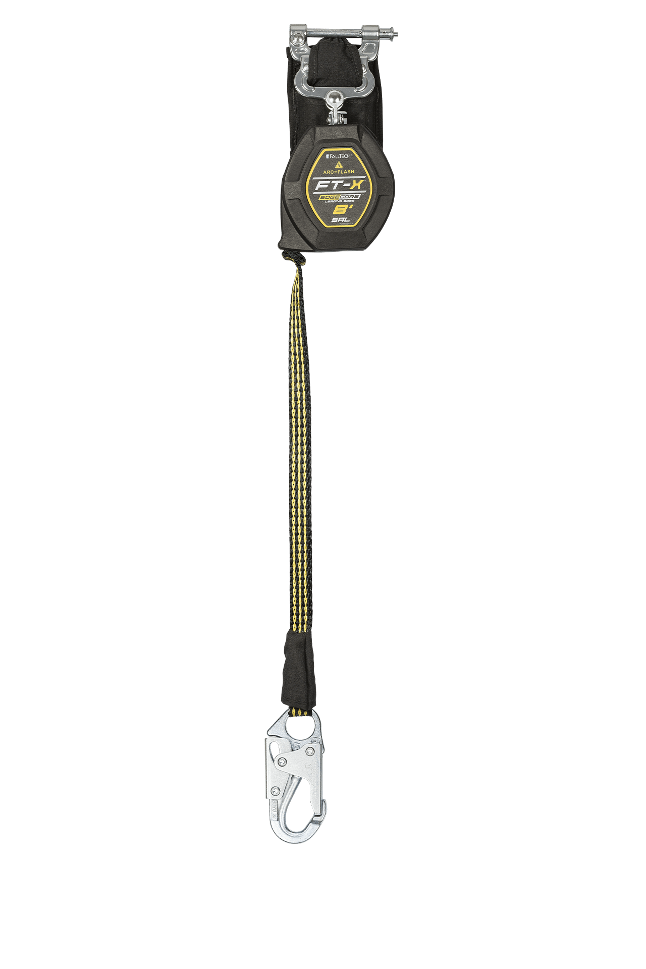 Golden Concepts SP-45 BLK／BLK 8' FT-X® EdgeCore™ Arc Flash Class 2 Leading Edge Personal SRL-P