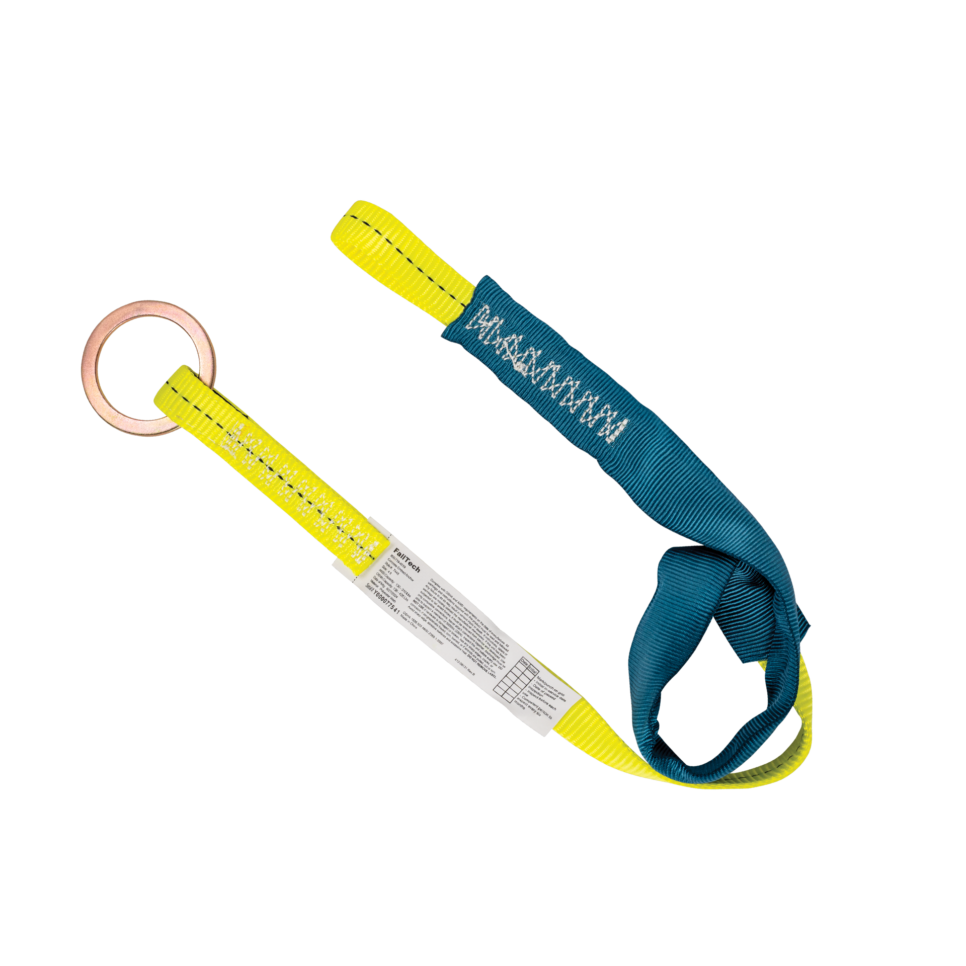 FallTech 7448 - Concrete Embed Anchor with D-Ring Connection