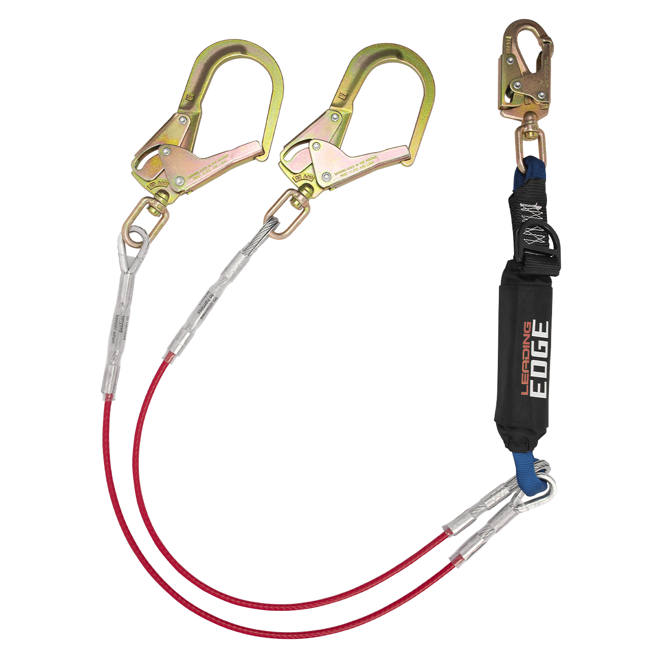 アクセサリー Eaphi wave parts laliat FallTech 8354LEYSS3D - 6' Leading Edge Cable Energy Absorbing