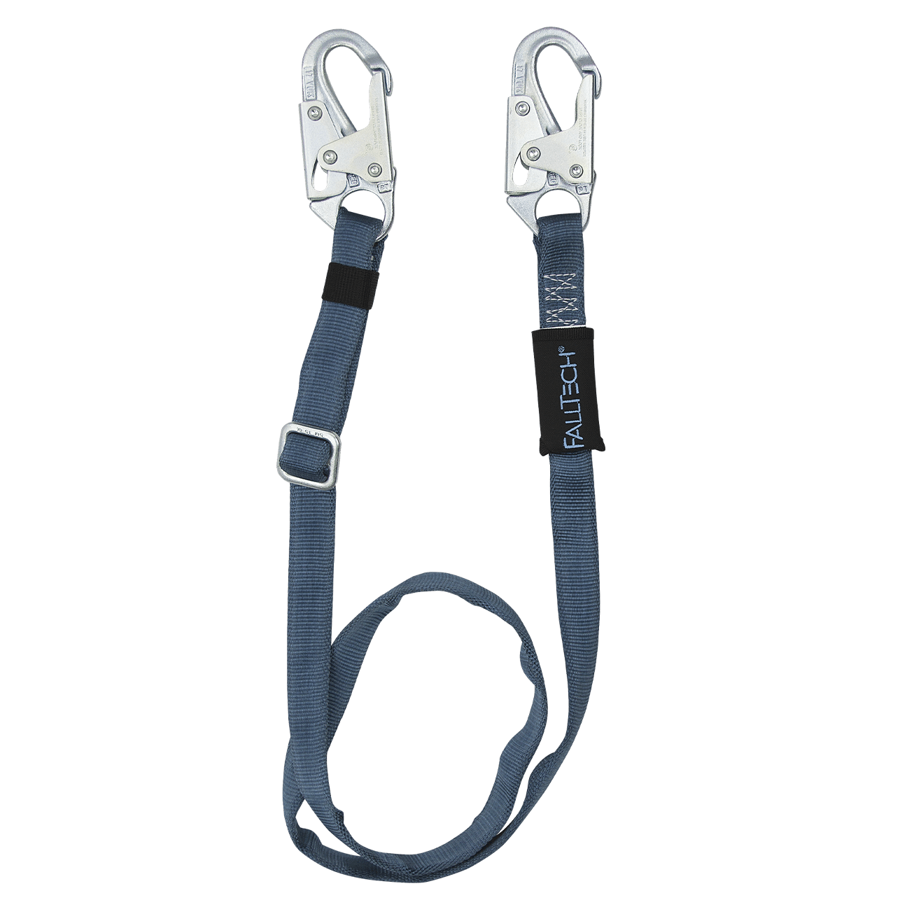 FallTech 82098 - 5' to 8' Adjustable Length Restraint Lanyard with