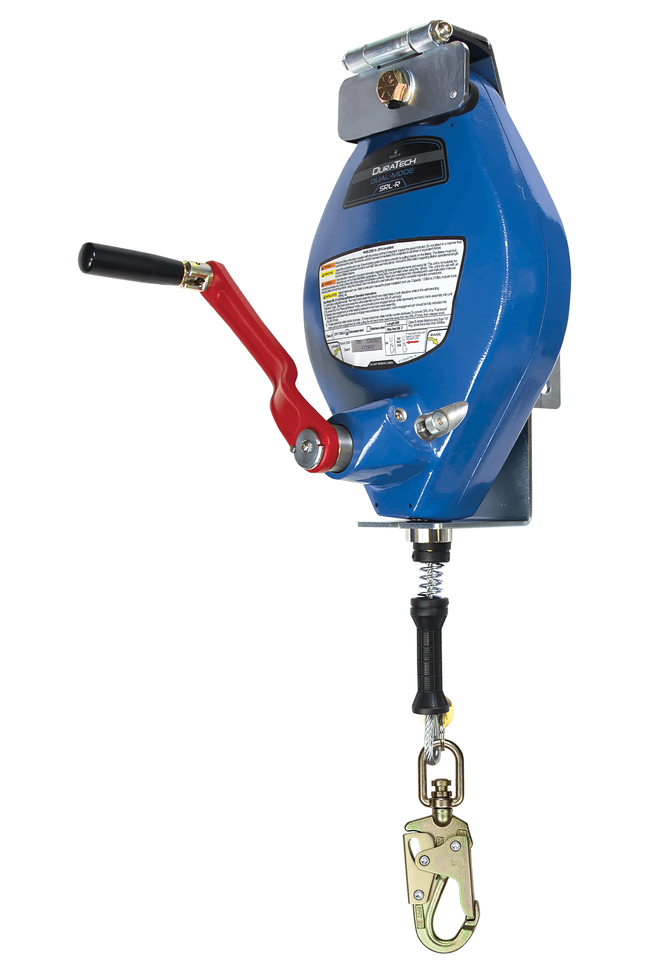 FallTech 7281S - DuraTech 60' 3-Way SRL-R with Stainless Steel