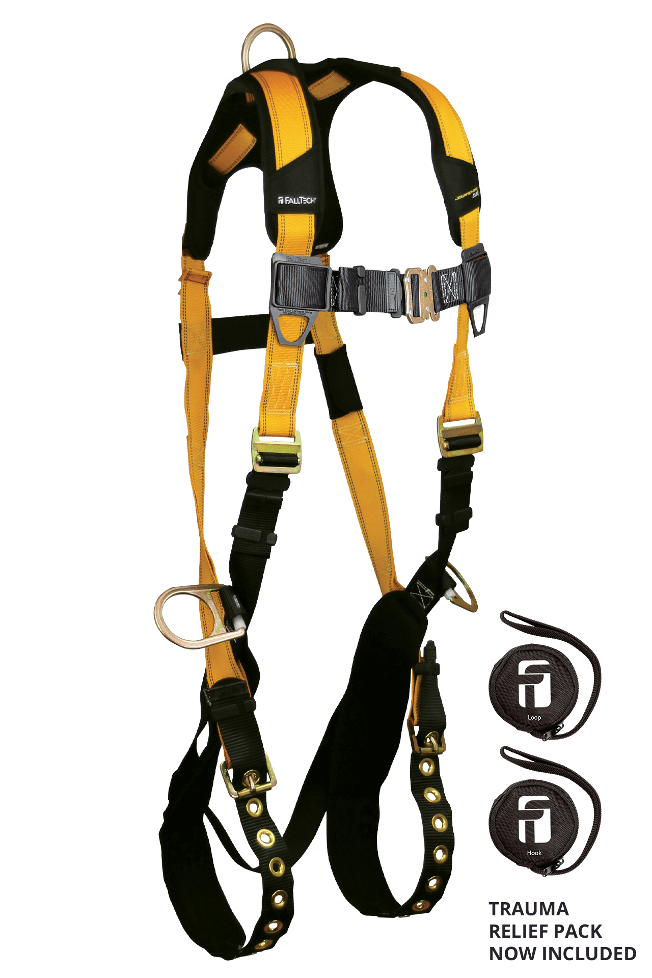 FallTech 7023 - Journeyman Flex Steel 3D Standard Non-Belted