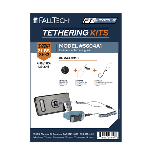 Tool Tethering Kit, 2 lb, Cell Phone Kit