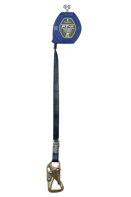 8' FT-X® EdgeCore™ Tie-Back Class 2 Leading Edge Personal SRL-P, Replacement-leg with Steel 5k Snap Hook with SpeedLink™
