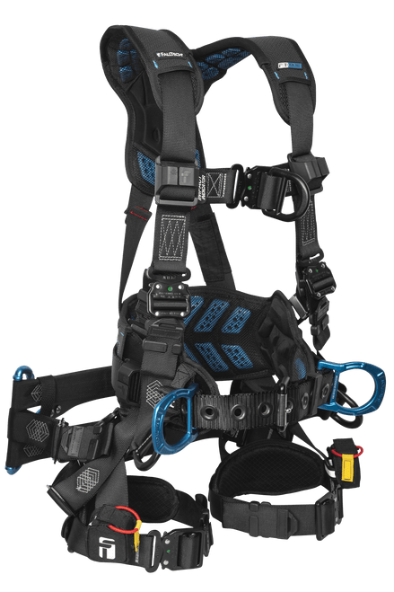 Carbon FT-One Fit Tower™  6D Tower Climber Full Body Harness, Quick-Connect Leg Adjustments