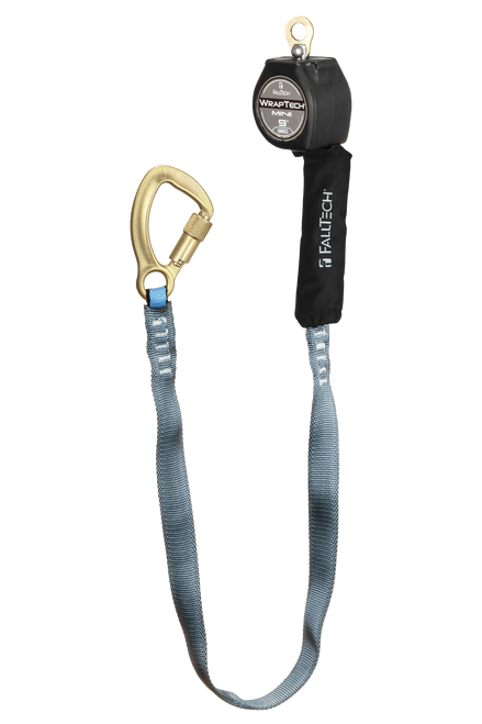 FallTech 74709SB8 - 9' WrapTech Mini Personal SRL with Steel
