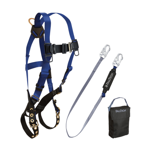 Harness and Lanyard 3pc Kit Including Small Storage Bag (7016, 8256, 5005P)