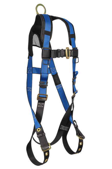 FallTech 7016 - Contractor 1D Standard Non-Belted Full Body Harness