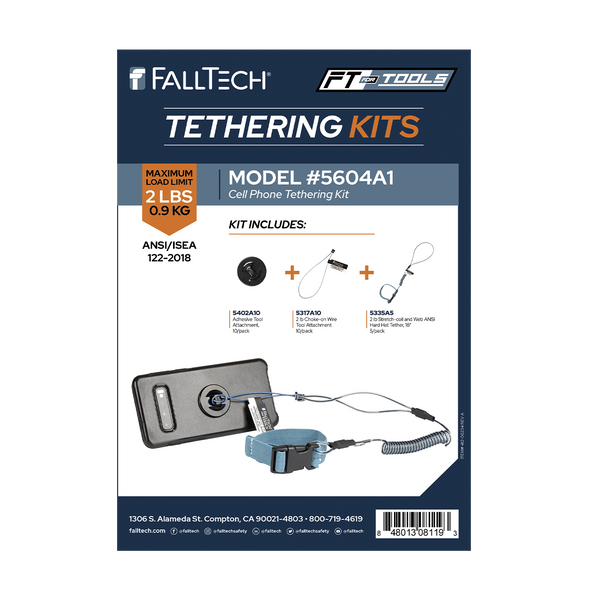 Tool Tethering Kit, 2 lb, Cell Phone Kit