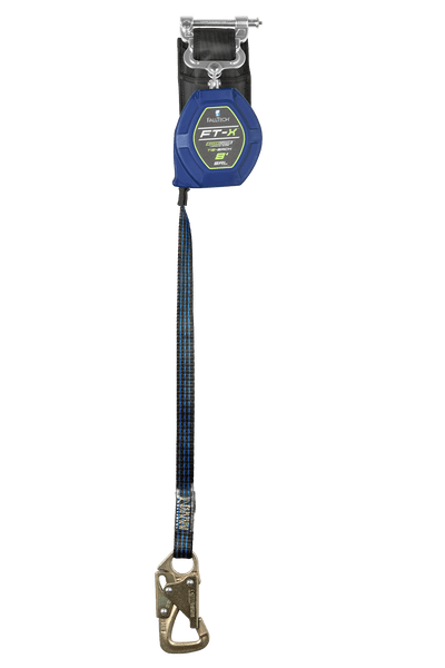 8' FT-X® EdgeCore™ Tie-Back Class 2 Leading Edge Personal SRL-P, Single-leg with Steel 5k Snap Hook