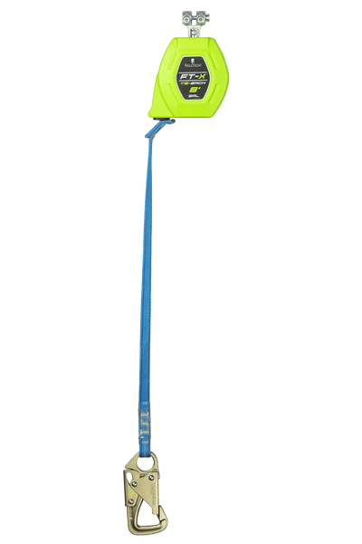 8' FT-X® Web Tie-Back Class 1 Personal SRL-P, Replacement-leg with Steel 5k Snap Hook with SpeedLink™