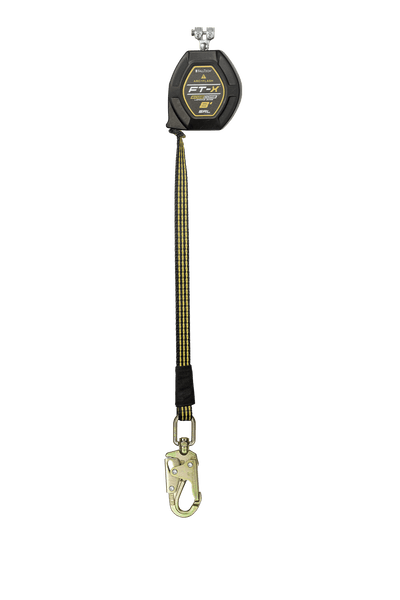 8' FT-X® EdgeCore™ Arc Flash Class 2 Leading Edge Personal SRL-P, Replacement-leg with Steel Swivel Snap Hook with SpeedLink™