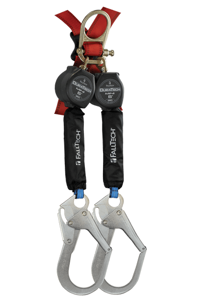 6' Mini Personal SRL with Steel Rebar Hooks, Includes Triple-Lock Steel Dorsal Connector