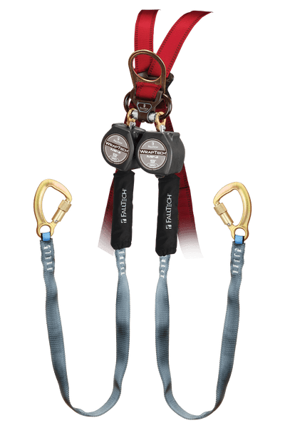 9' WrapTech Mini Personal SRL with Steel 5k Carabiners