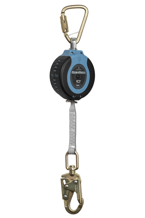 10' DuraTech® Web SRL with Steel Swivel Snap Hook, Includes Steel Anchorage Carabiner