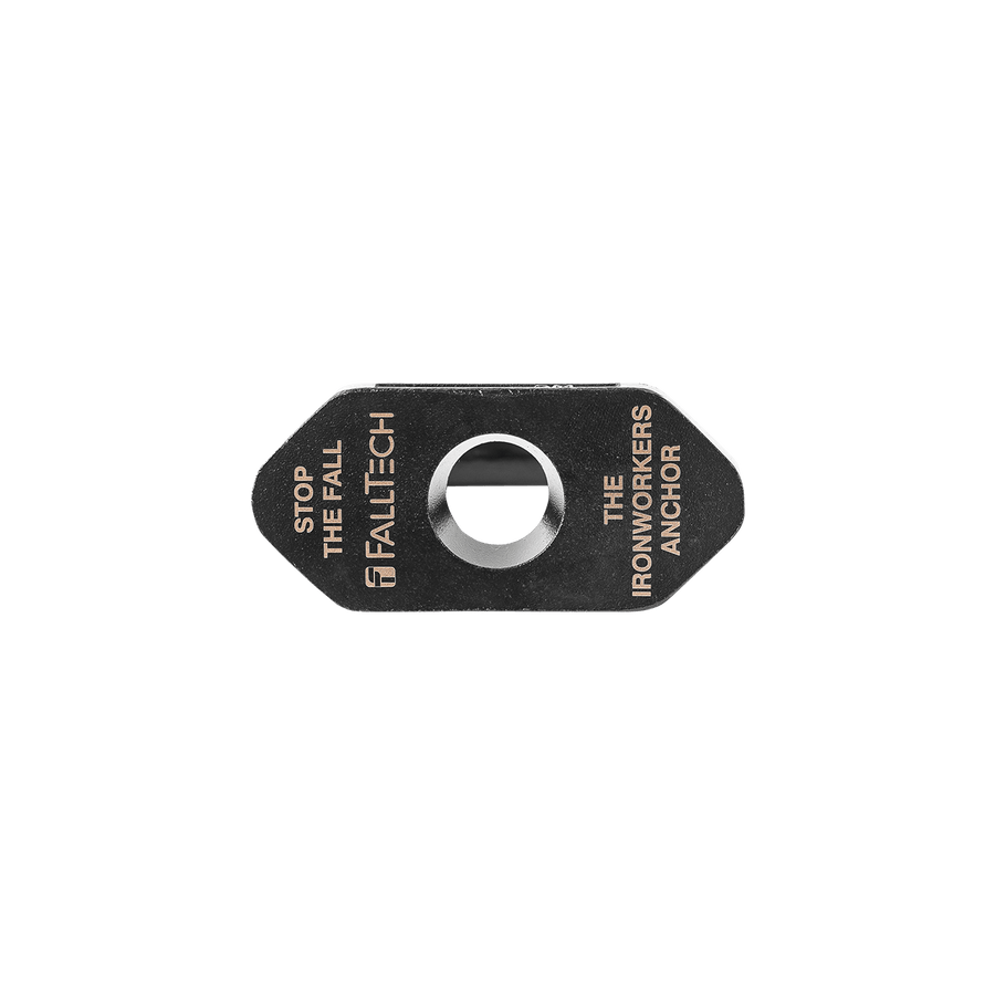 Ironworkers Bolt-on D-Ring Anchor with 13/16" Hole, 20/pk