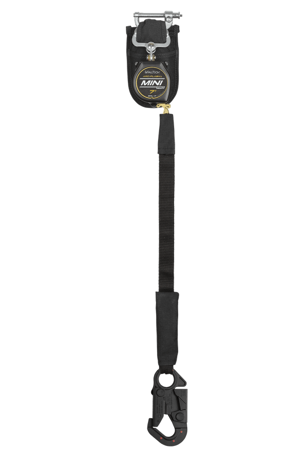 7' Arc Flash Mini Pro™ Class 1 Personal SRL-P, Single-leg with 9kV Dielectric Snap Hook