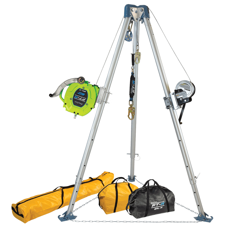 11' Tripod Kit w/ FT-R® SRL-R (721560R) and Personnel Winch (7297) + Storage Bags 