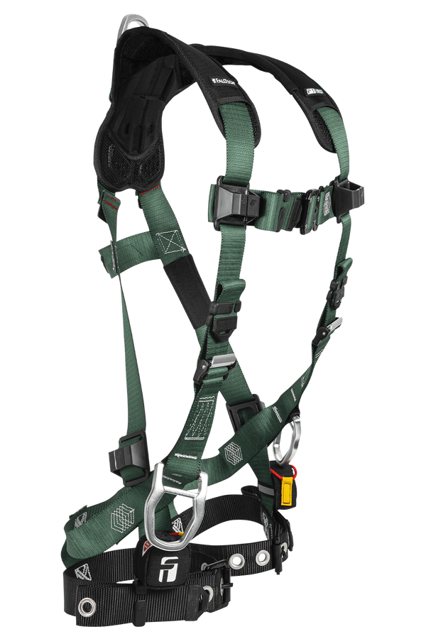 FT-1910™ 3D Standard Non-Belted Full Body Harness, Tongue Buckle Leg Adjustment