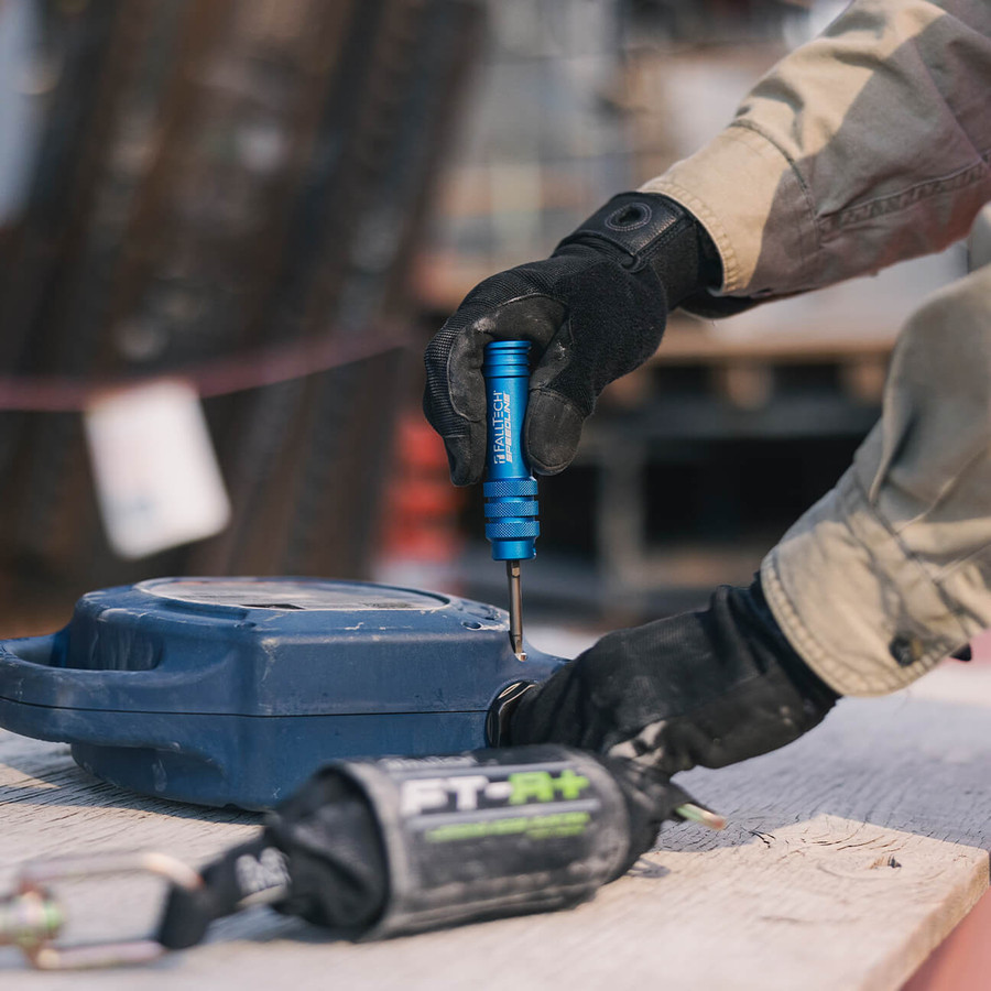 FT-R+™ SRL Kit, includes 30' Class 2 Leading Edge SRL, Replacement Cable Kit, and Tools, 420 lb. max