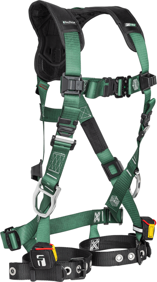 FT-1910 Fit™ 3D Standard Non-Belted Women’s Full-Body Harness, Tongue Buckle Legs