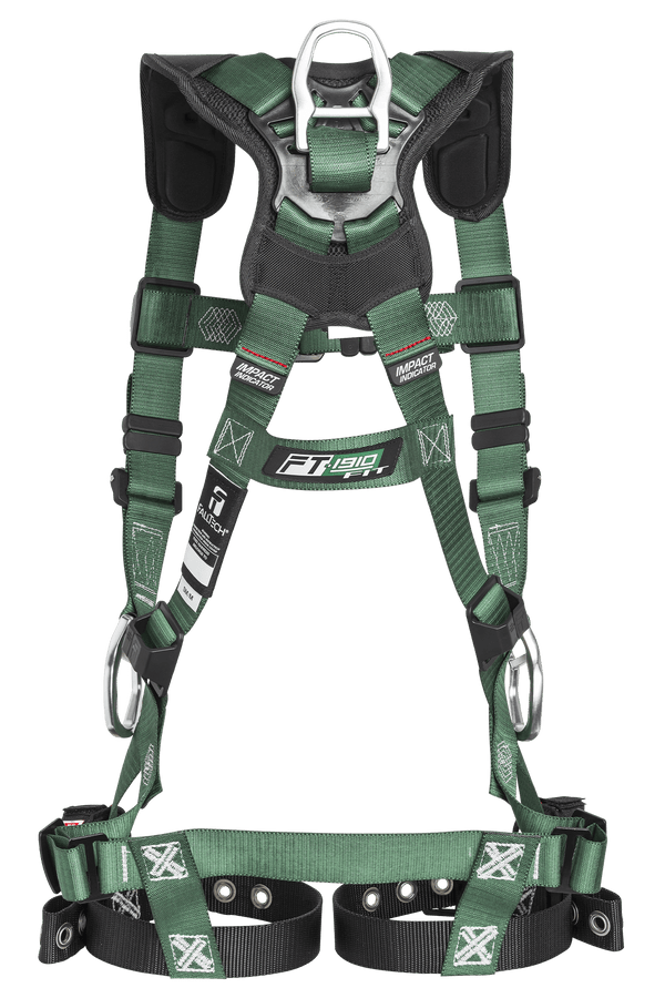FT-1910 Fit™ 3D Standard Non-Belted Women’s Full-Body Harness, Tongue Buckle Legs
