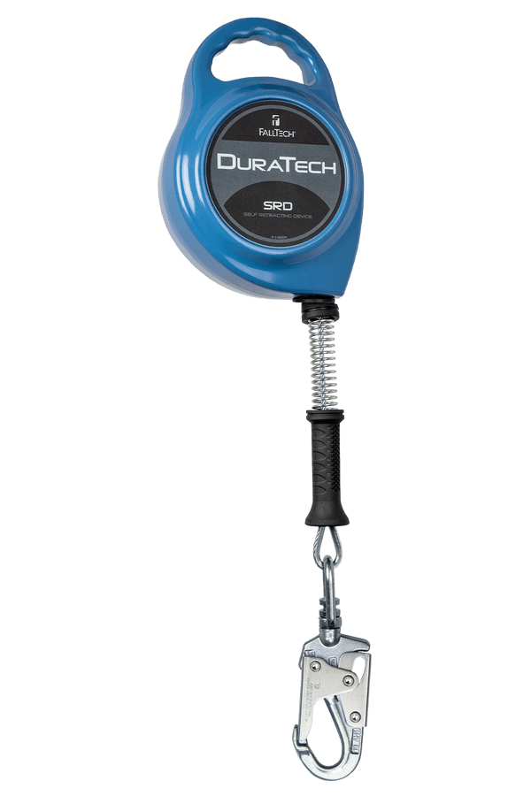 DuraTech SRL with 20' Stainless Steel Cable and Lifeline Connector and Side-payout Aluminum Housing