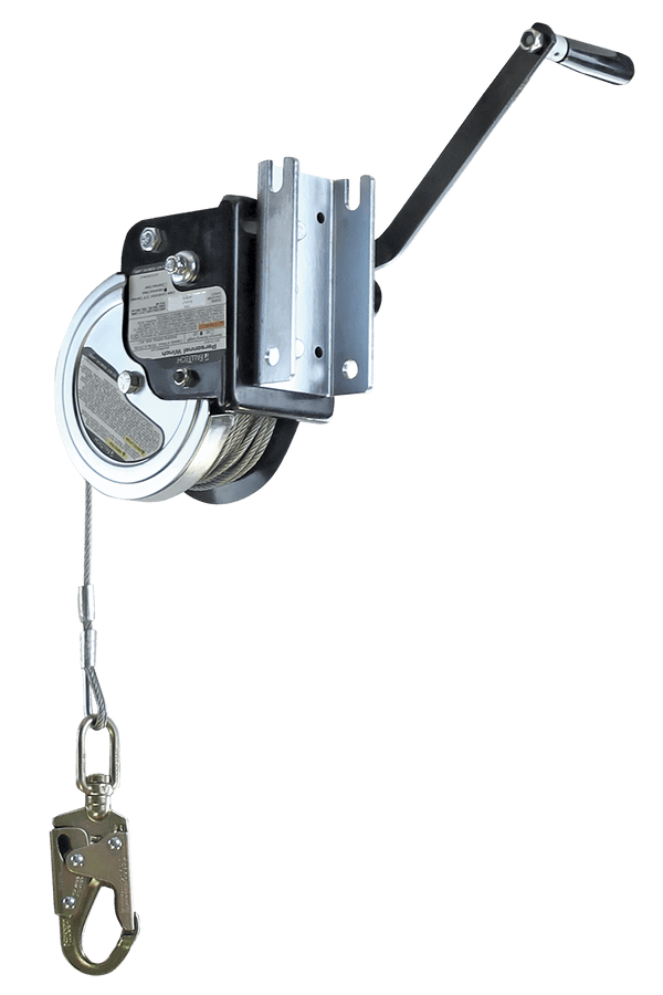 FallTech Personnel Winch for Tripods and Davits with Stainless Steel Cable