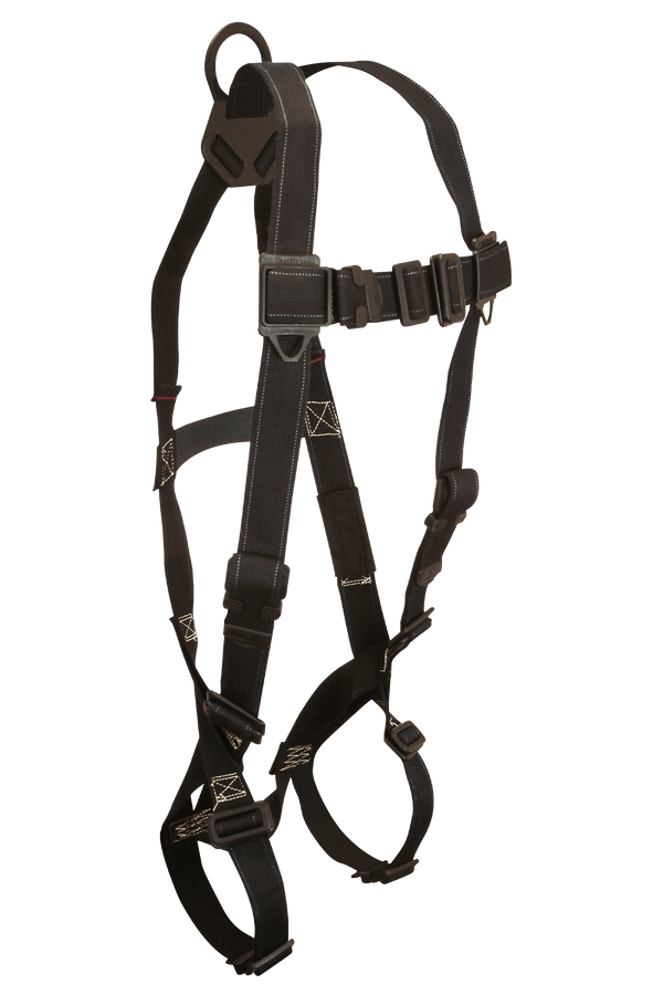 Arc Flash Nylon 1D Standard Non-Belted Full Body Harness