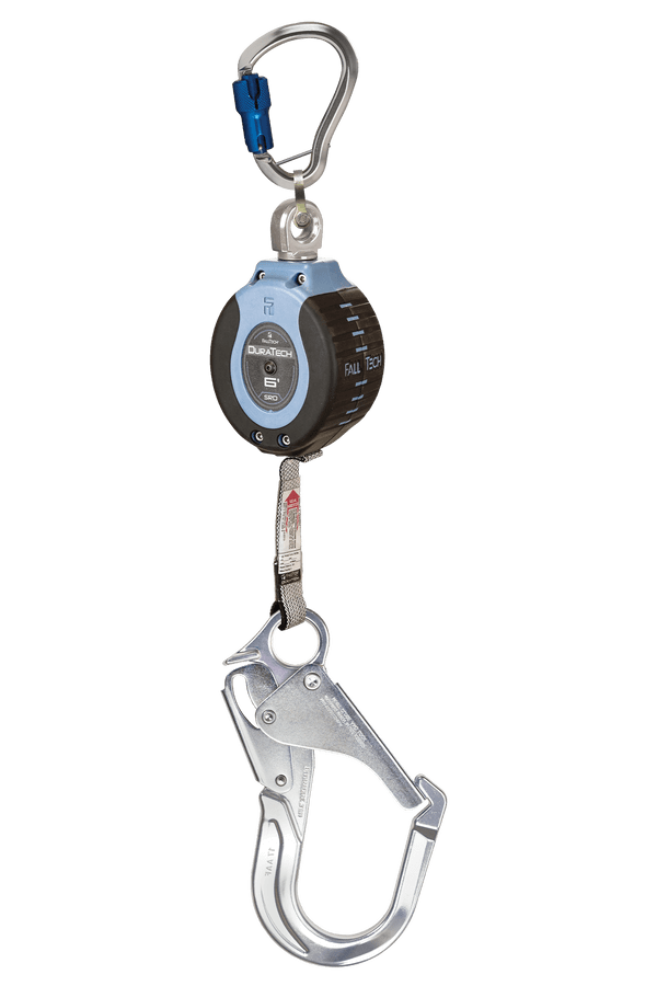 6' DuraTech Personal SRL with Aluminum Rebar Hook, Includes Aluminum Dorsal Connecting Carabiner