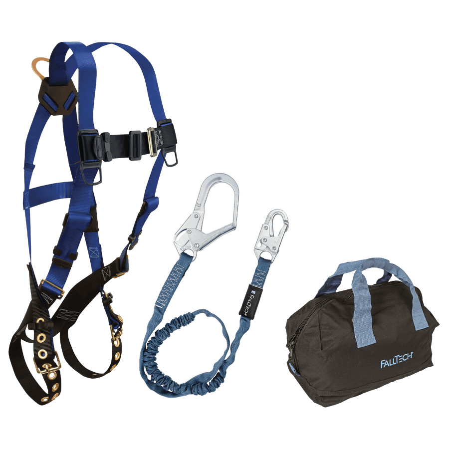 Harness and Lanyard 3pc Kit Including Medium Storage Bag (7016, 82593, 5006MP)