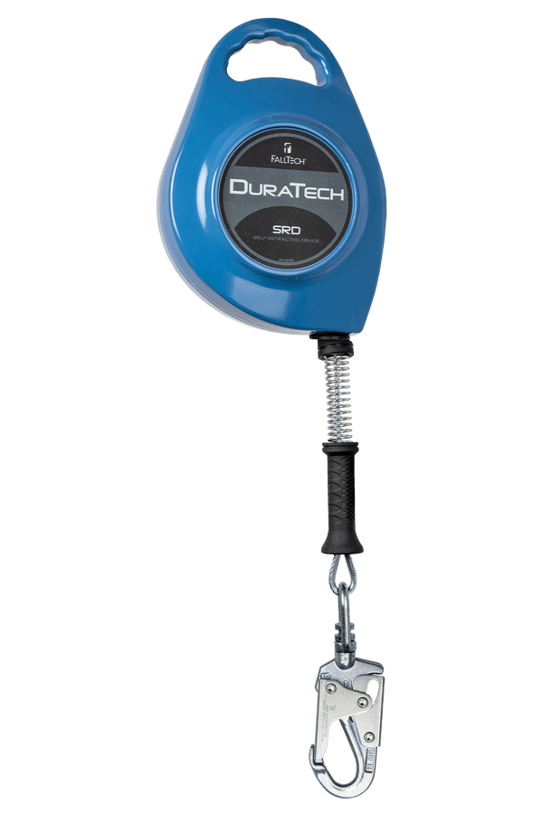 DuraTech SRL with 30' Stainless Steel Cable and Lifeline Connector and Side-payout Aluminum Housing