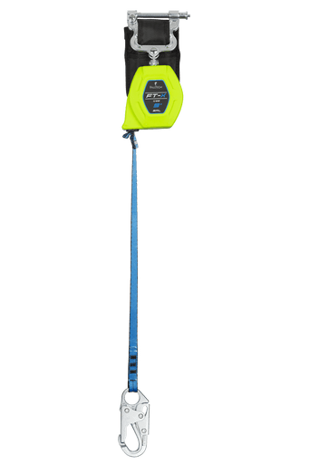 9' FT-X® Web Class 1 SRL-P, Single-Leg with Steel Snap Hook