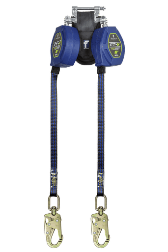 8' FT-X® EdgeCore™ Twin-Leg SRL-P, Snap Hooks | FallTech®