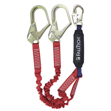 FallTech 8247EY3 - 6' Ironman 12' free fall Elasticated Energy