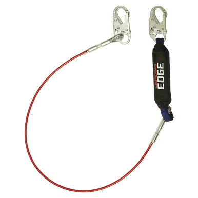 FallTech 8354LE - 6' Leading Edge Cable Energy Absorbing Lanyard