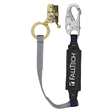 FallTech 8388 - Hinged Trailing Fall Arrester with Anti-panic and