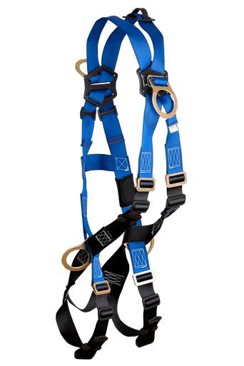 FallTech 7019B - Contractor 4D Cross-over Climbing Full Body
