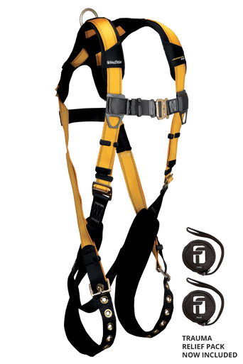 FallTech 7021 - Journeyman Flex Steel 1D Standard Non-Belted Full
