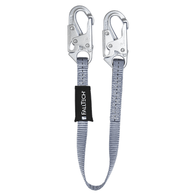 FallTech 8203 - 3' Web Restraint Lanyard, Fixed-Length with Steel