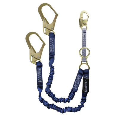 FallTech 8240Y32D - 4½' to 6' ElasTech Energy Absorbing Lanyard