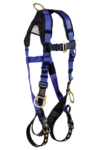 Bulldozer Harness ラウンドトゥ ブーツ FallTech 7018B - Contractor+ 3D Standard Non-Belted Full