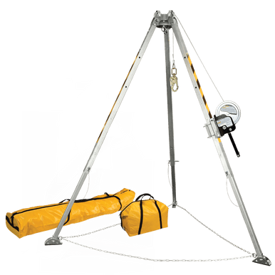 box and tackle tripod TRAY LOCK SYSTEM MEDIUM long tripod feeder legs Tripod Hoist Stands (TRI) |