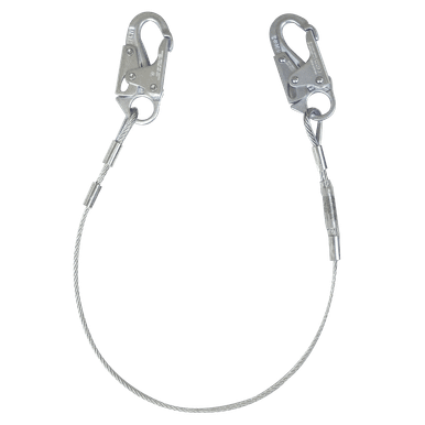 FallTech 83064 - 4' Cable Restraint Lanyard, Fixed-Length with
