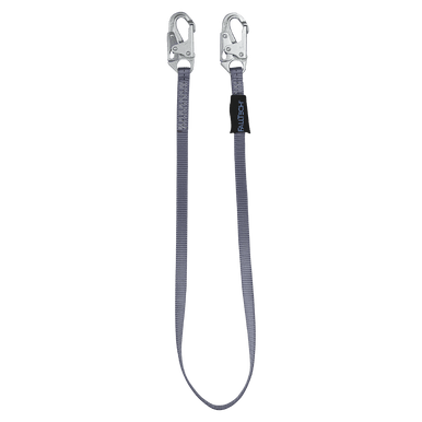 FallTech 82068 - 8' Web Restraint Lanyard, Fixed-Length with Steel