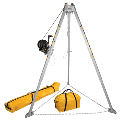 8' Tripod Kit with 7297T Winch and Storage Bags