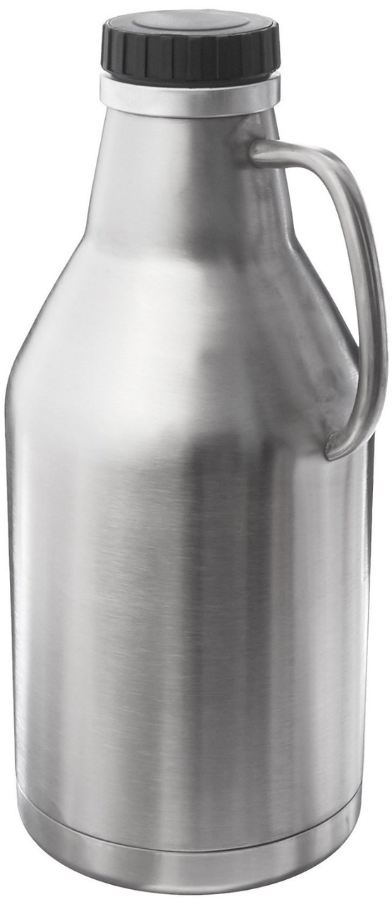 Beer Growler, 64 oz. Stainless Steel