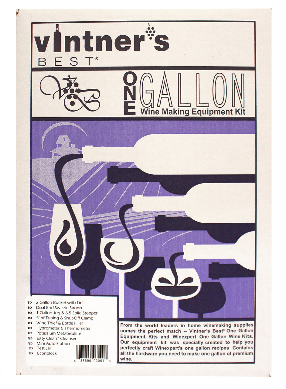 Vintner's Best Wine Making Equipment Kit 1 Gallon Home Brew Ohio