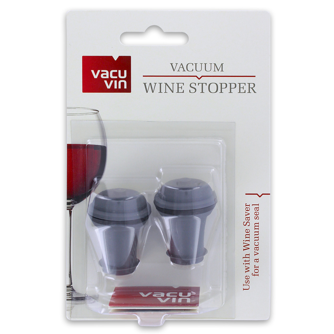 Vacu Vin Wine Saver Extra Stoppers Set Of Two - Home Brew Ohio